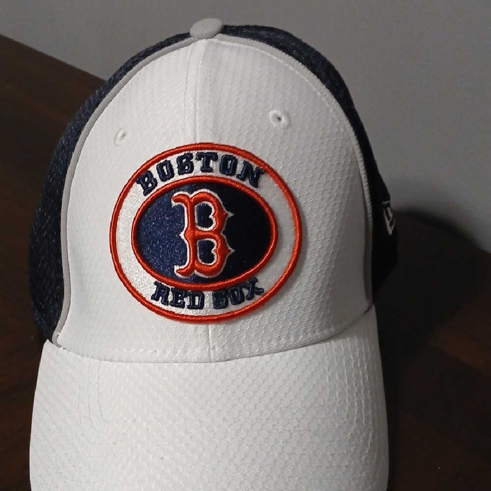 Red SOX New Era Black Cap
